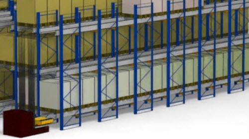 Sistema Pallet Shuttle, la compactación semiautomática Sistema Pallet Shuttle, la compactación semiautomática
