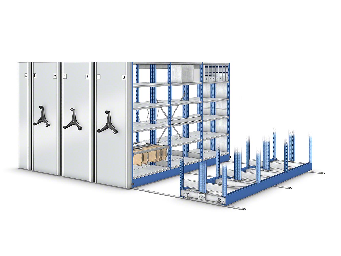 Armarios móviles Movibloc