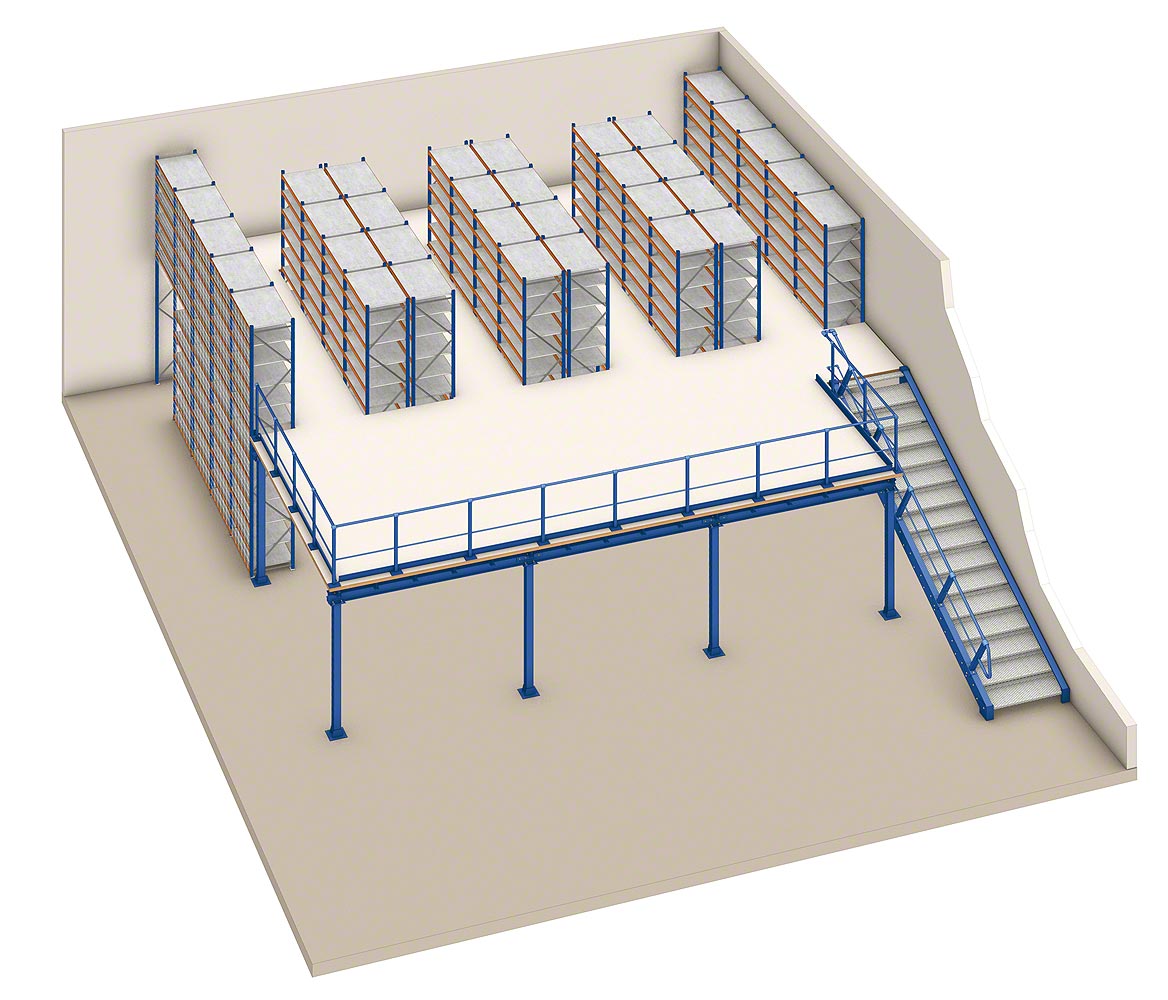 Estanterías picking cargas pesadas M7