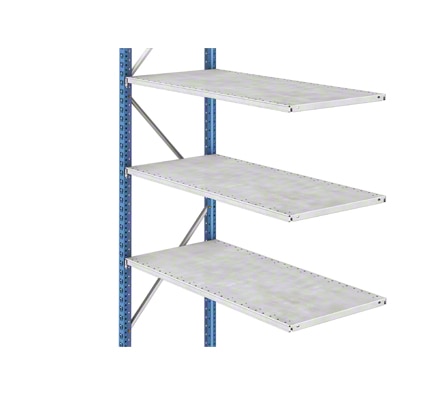 panel galvanizado sobre soporte