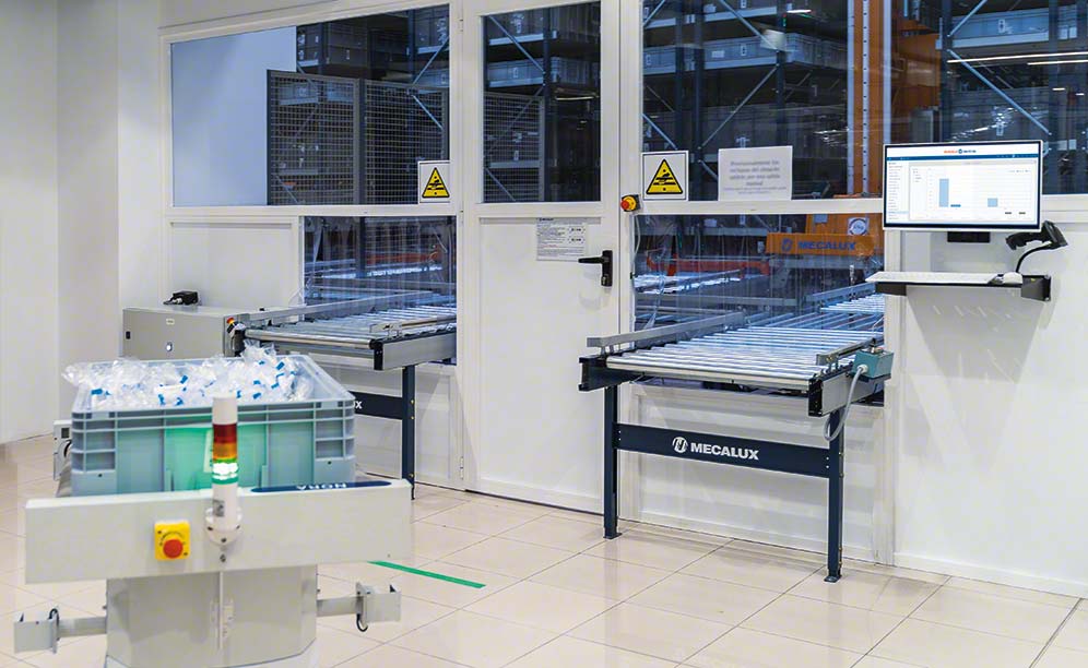 Almacén del fabricante de material eléctrico Normagrup en Asturias (España)