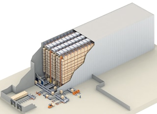 El sistema autoportante es una solución idónea para la construcción de cámaras de refrigeración o congelación destinadas al almacenaje