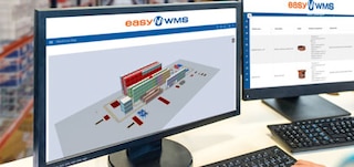 El software de gestión de almacenes genera las tareas que el gestor de flotas distribuye entre los robots AMR