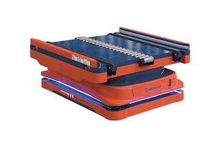 El AMR 1500 con transportador ha sido desarrollado para el transporte interno de palets