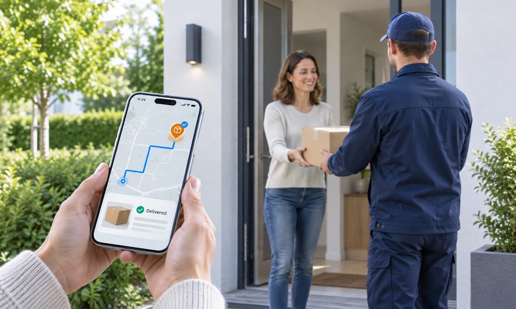 La app anticipa la disponibilidad del cliente para la entrega