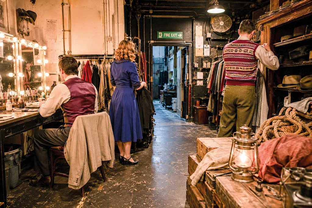 El vestuario de The Mousetrap se prepara horas antes de cada representación
