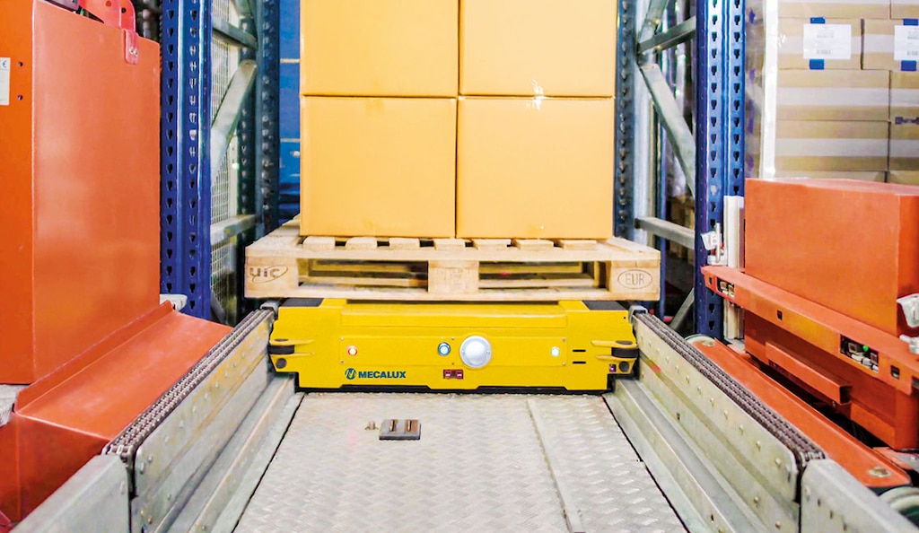 Congelados de Navarra ha reducido el consumo energético gracias al sistema Pallet Shuttle automático