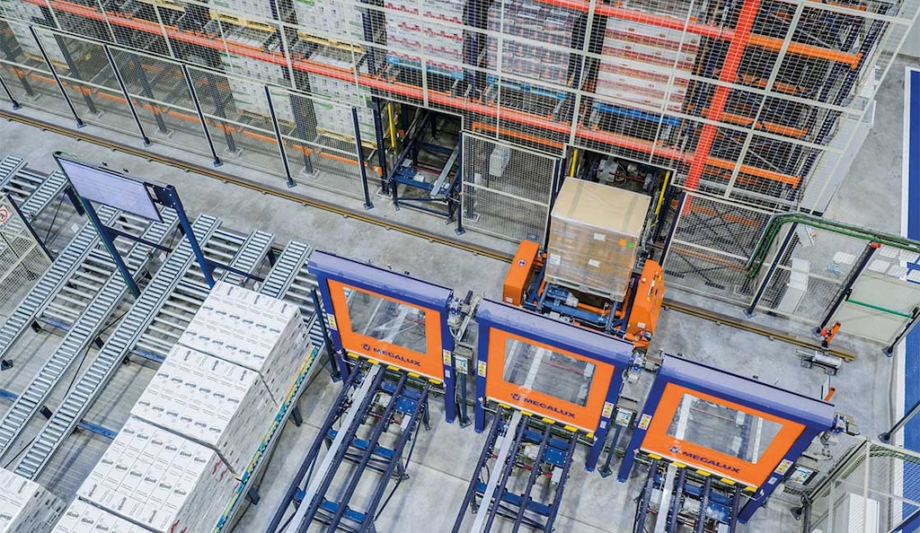 El Pallet Shuttle automático optimiza el uso del frío y mejora la eficiencia energética