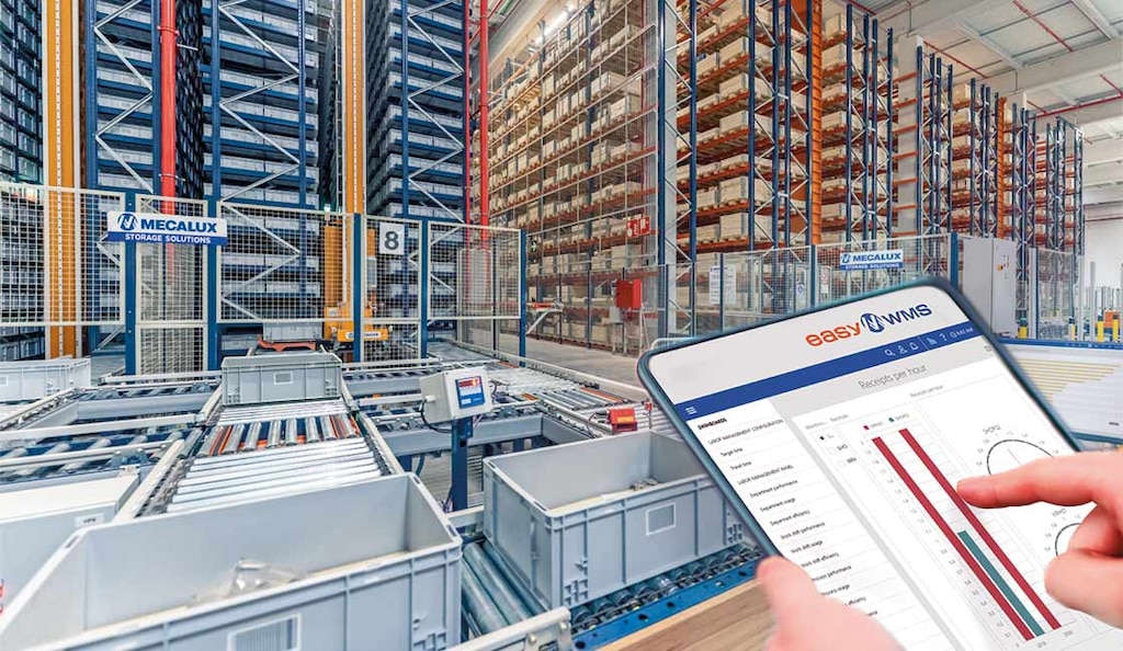 Los sistemas de almacenaje automático junto al SGA refuerzan el aprendizaje del data flywheel
