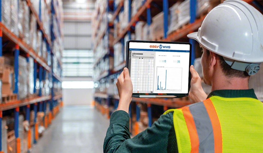 Organizar el sistema de inventario es otra de las tareas del departamento de Logística