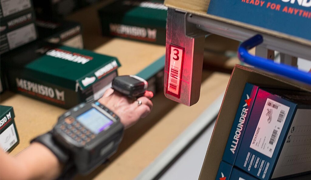 Los escáneres de anillo pueden conectarse a softwares de gestión de almacenes