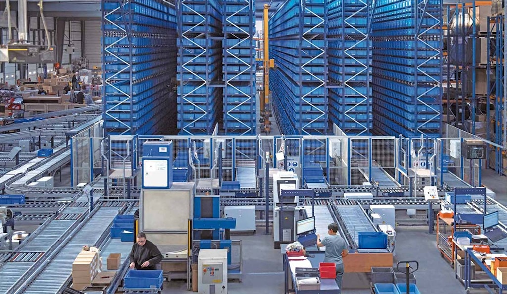Easy WMS integra las operaciones del almacén con la fabricación con SGA para Producción
