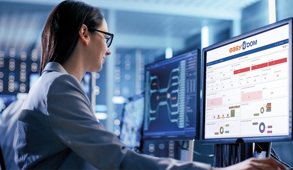 Un software de gestión de almacenes facilita la coordinación del inventario multinivel entre distintos centros y puntos de la red