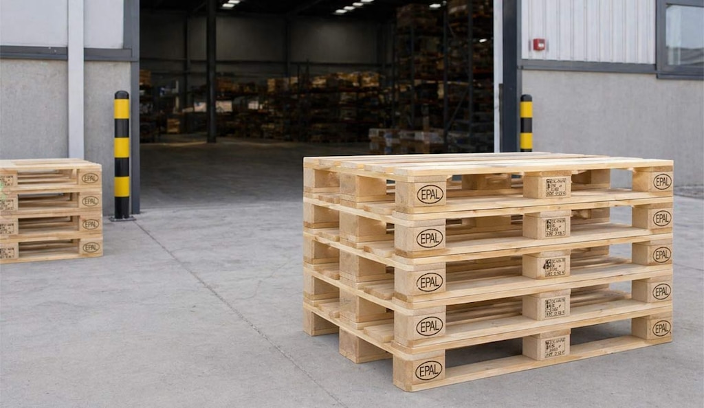 Los grados de palets reciclados clasifican su estado, reparación y calidad estructural