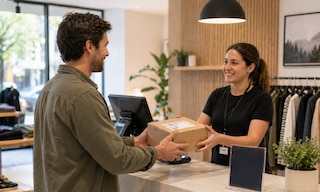 Un punto de conveniencia es una ubicación habilitada para la recepción y devolución de pedidos fuera del domicilio del cliente