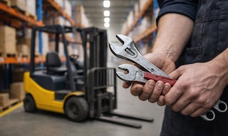 Cómo actuar ante una avería en la carretilla elevadora