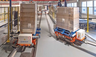 Los sistemas RGV en el almacén se han consolidado como una solución eficaz para automatizar el transporte de mercancías