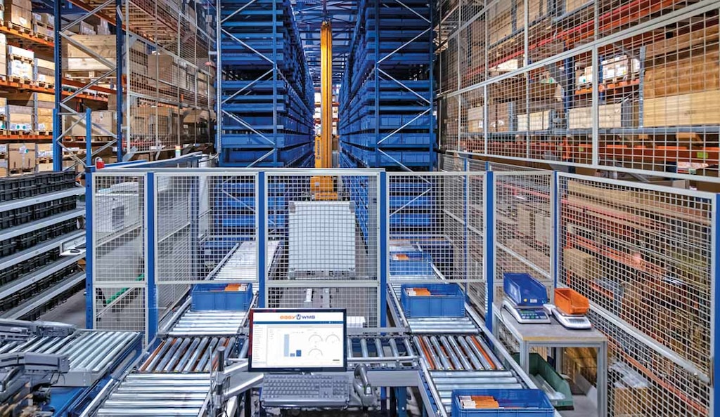 Los almacenes automáticos agilizan la ejecución de la cadena de suministro