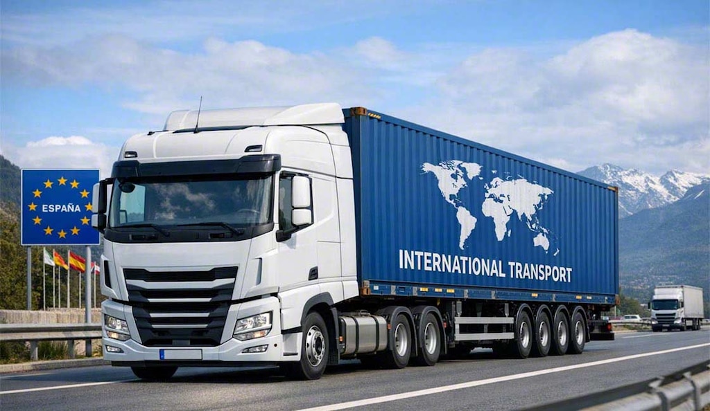 Transporte internacional por carretera: camión
