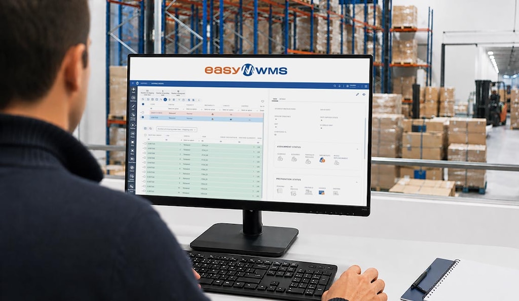 Un SGA como Easy WMS de Mecalux permite controlar el inventario en tiempo real
