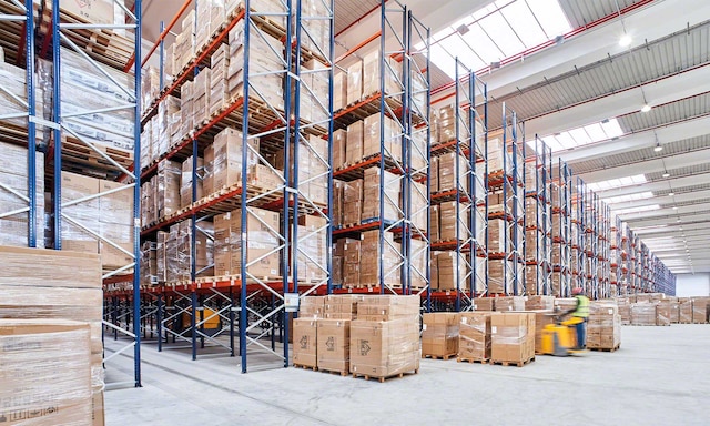 Almacén e-commerce de Aosom en Belgioioso (Italia)