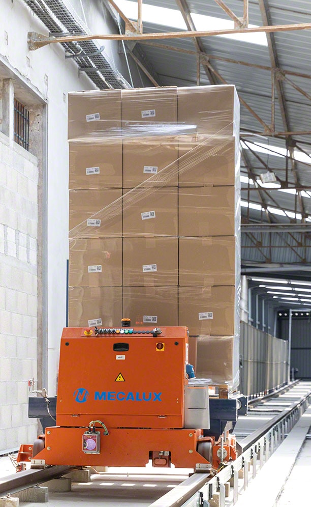 Falk Toys conecta su almacén y producción con una lanzadera