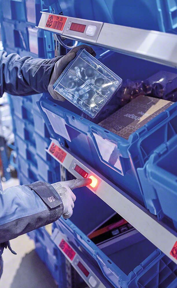 El almacén automático de artículos de pequeñas dimensiones de MEQUISA