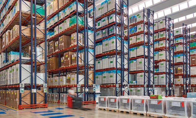 Almacén del operador logístico Chiggiato en Padua, Italia