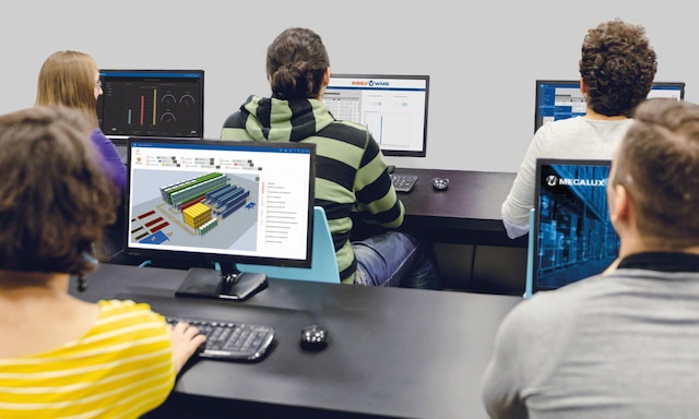 Centro de formación profesional Formalogistics con Easy WMS de Mecalux