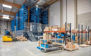 Almacén automático para cajas de FIC en Nimes gestionado por Easy WMS