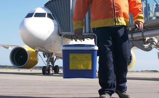 Varias aerolíneas trasladan los órganos en cabina de forma desinteresada