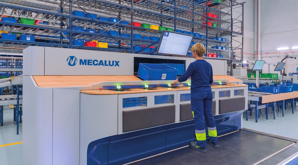 Estación de picking de alto rendimiento