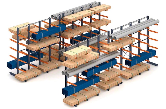 El sistema cantilever soporta distintas clases de cargas largas El sistema cantilever soporta distintas clases de cargas largas