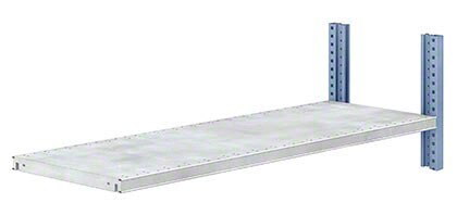 Los paneles configuran los niveles de almacenamiento de las estanterías de carga ligera M3