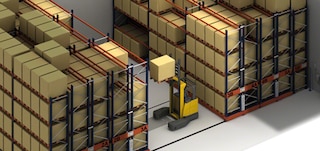 Sistema que permite iluminar automáticamente el pasillo de trabajo Sistema que permite iluminar automáticamente el pasillo de trabajo