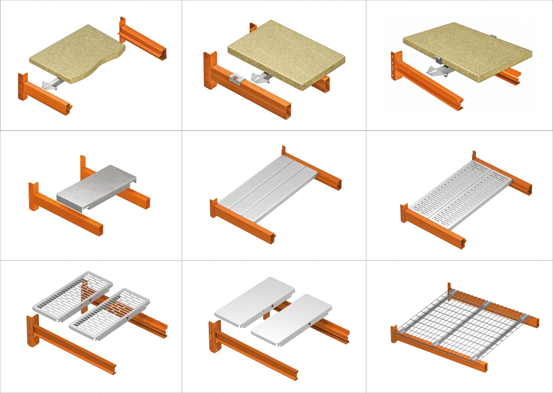 Estantes diseñados para cada necesidad