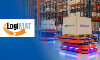 Mecalux presentará en LogiMAT 2025 sus soluciones robóticas en vivo