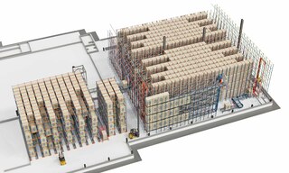 Melvit automatiza el almacenamiento de copos de avena en Polonia