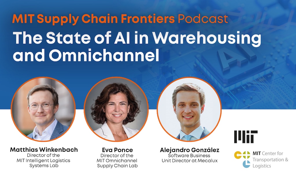 Pódcast Supply Chain Frontiers del MIT sobre la inteligencia artificial con Mecalux