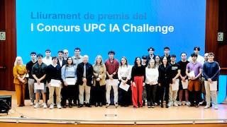 Dos proyectos de IA basados en retos de Mecalux, premiados por la UPC