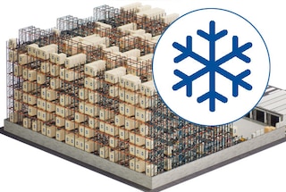 El Pallet Shuttle Automático 3D reduce costes energéticos en almacenes de refrigeración y congelación