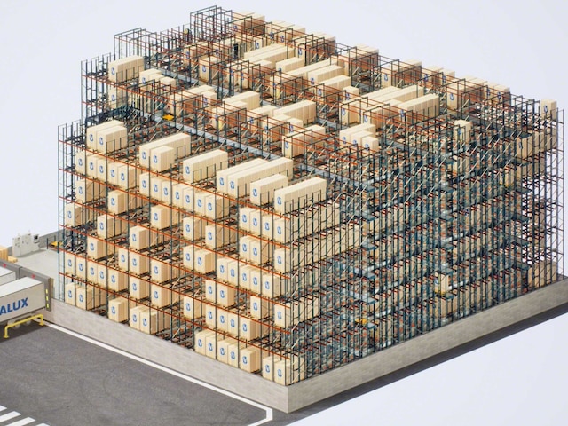 El Pallet Shuttle 3D optimiza el espacio y aumenta la capacidad