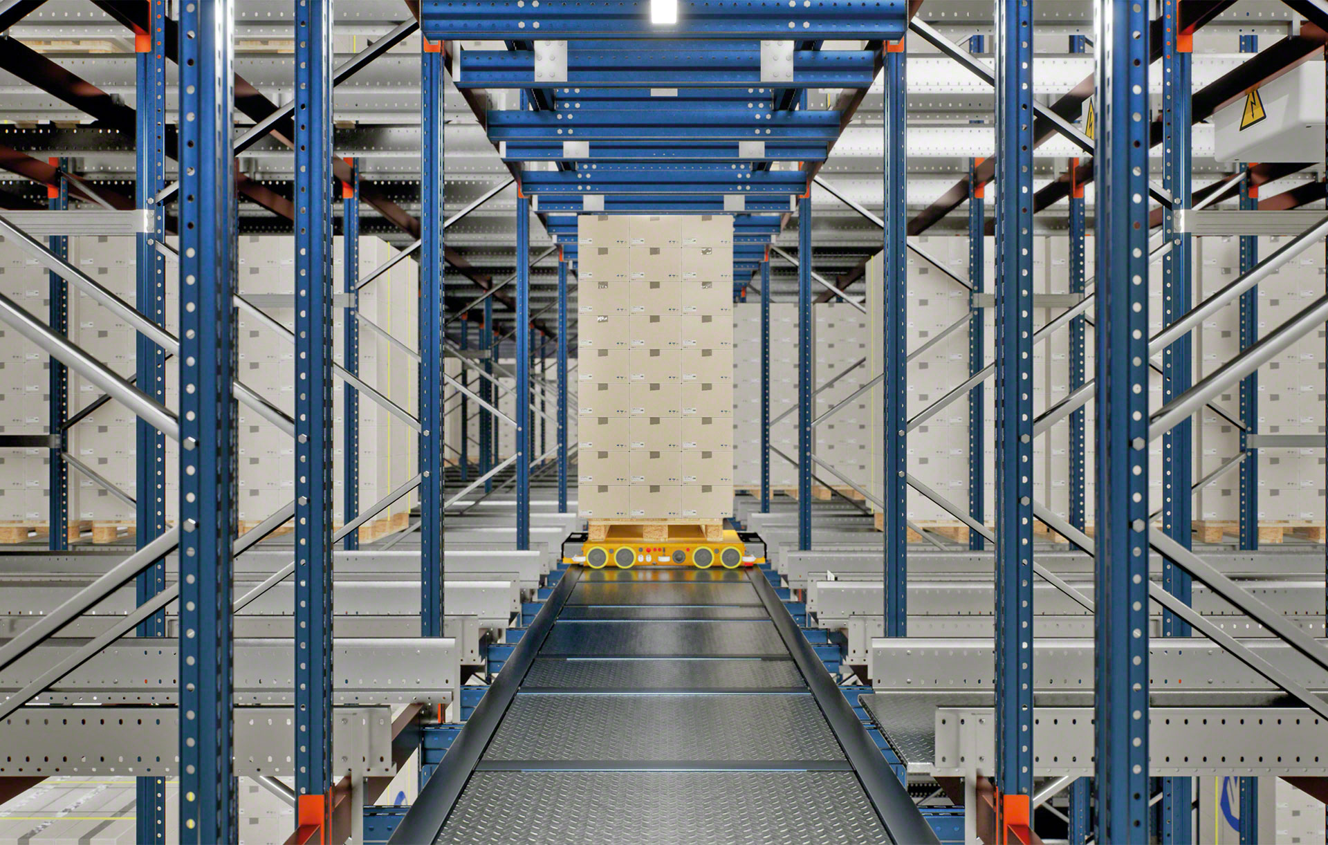 Pallet Shuttle Automático 3D Pallet Shuttle Automático 3D