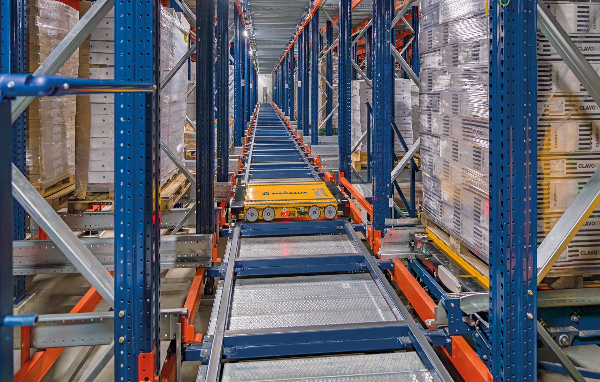Pallet Shuttle Automático 3D