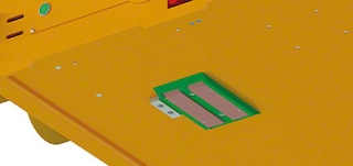 Las escobillas se utilizan para la carga automática del carro