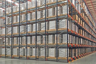 El Pallet Shuttle agiliza las expediciones en almacenes con mercancía de demanda estacional