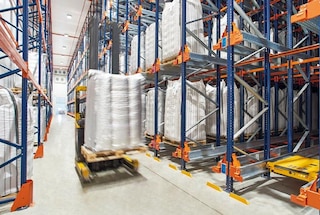 El Pallet Shuttle posibilita un ahorro de costes energéticos en cámaras frigoríficas