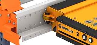 Carriles de las estanterías Pallet Shuttle