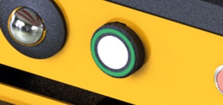 Los detectores de palets identifican la posición del último palet depositado en el canal