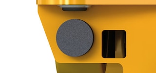 Los topes de carro amortiguan el contacto con la estantería